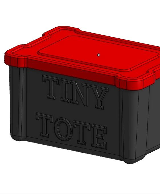 TinyTote Storage Bins 3d model