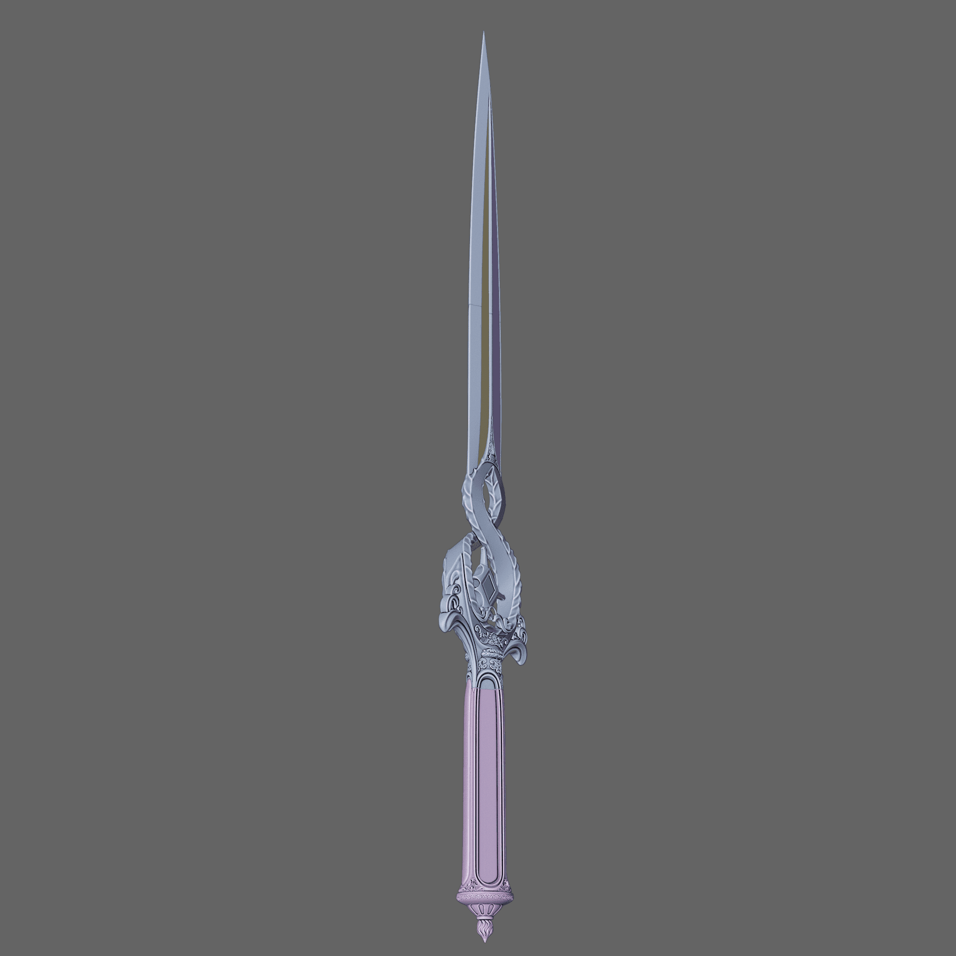 ORIN CRIMSON MISCHIEF FANTASY DAGGER BALDURS GATE 3 3d model