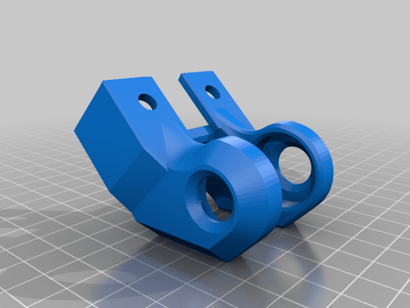 Ender 3 Belted Z - Symmetric Beefy Brackets 3d model