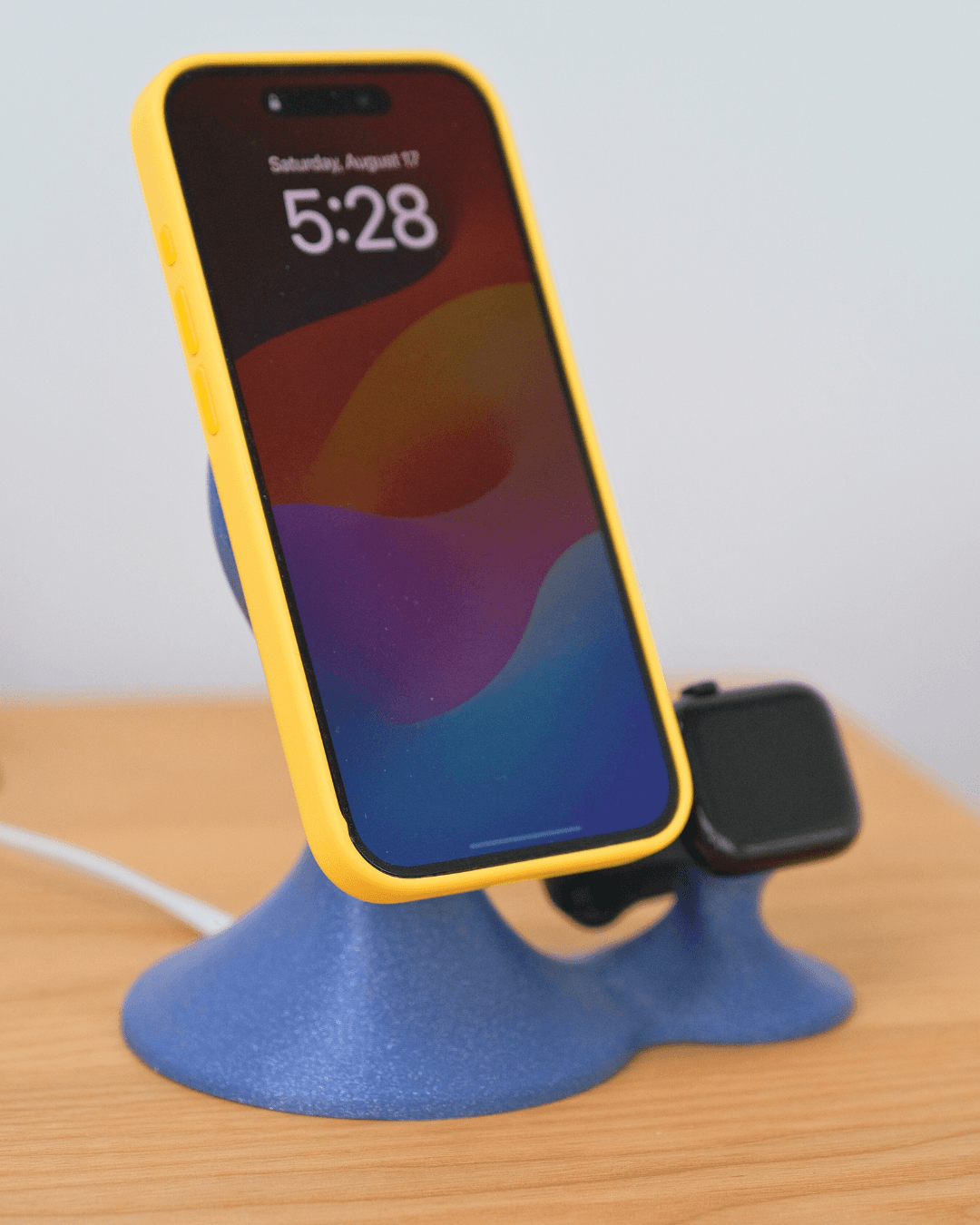 iPhone and Apple Watch Magsafe Charging Stand 3d model