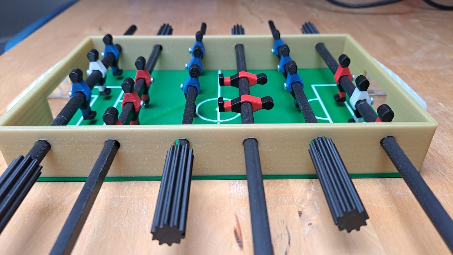 Mini Table Football 3d model