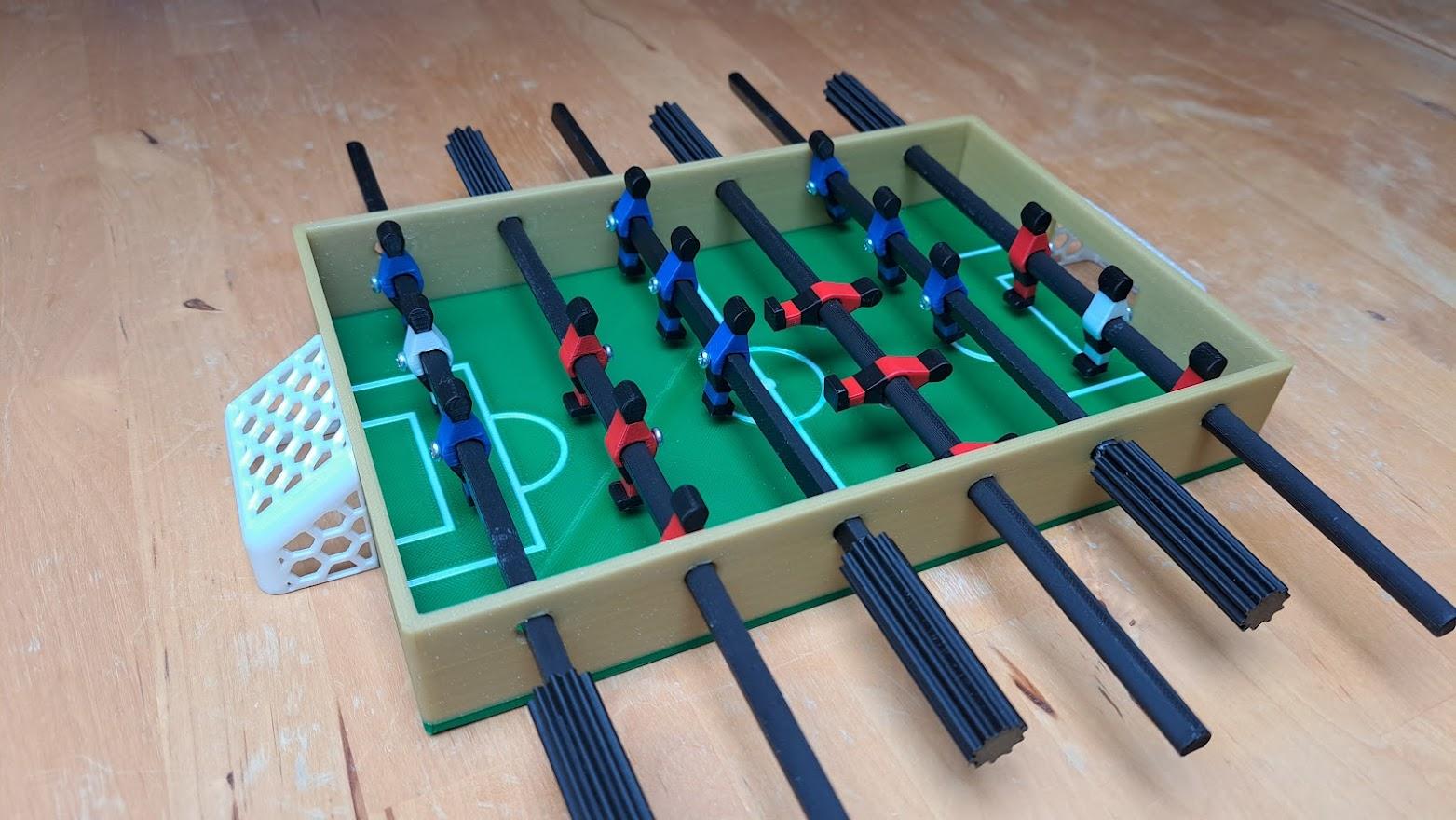 Mini Table Football 3d model