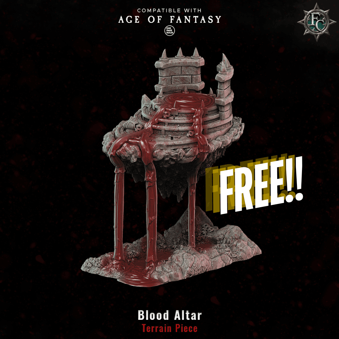 Blood Altar 3d model