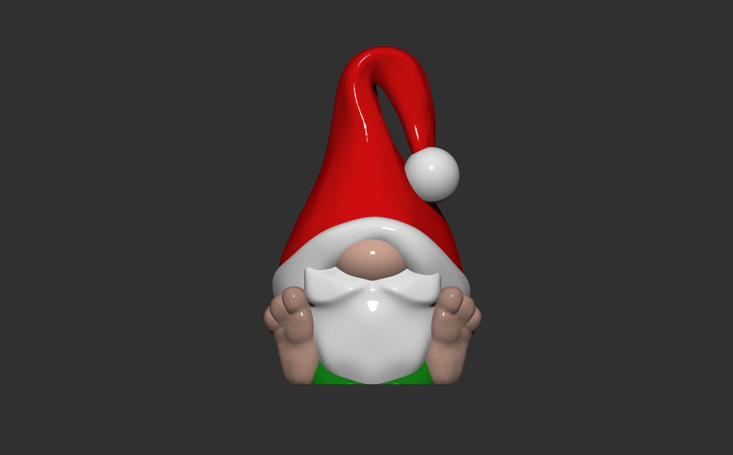 Toe Beans Gnome  3d model