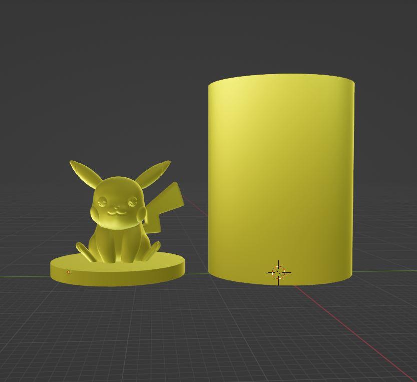 Pikachu Jar.stl 3d model