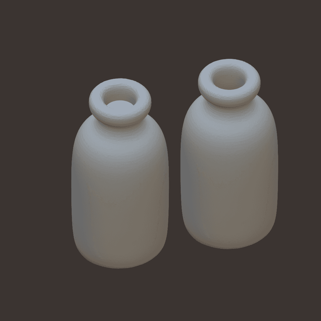 Classic Bottle 3d model