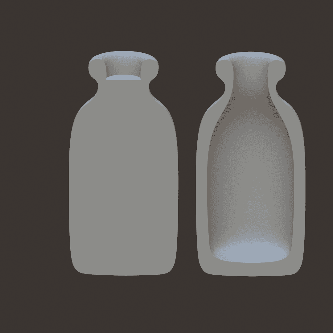 Classic Bottle 3d model