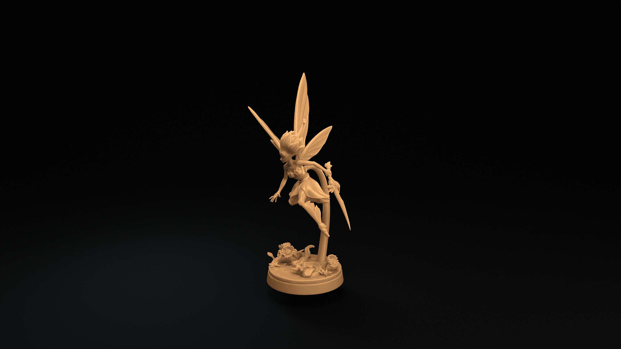 Seelie Guard with with Swords 3d model