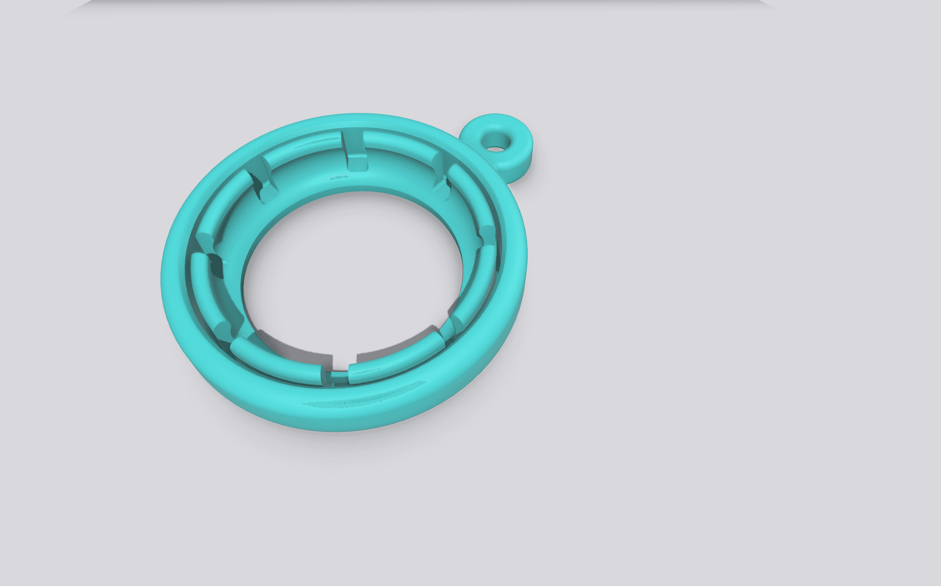 AirTag Keychain v2.62 3d model