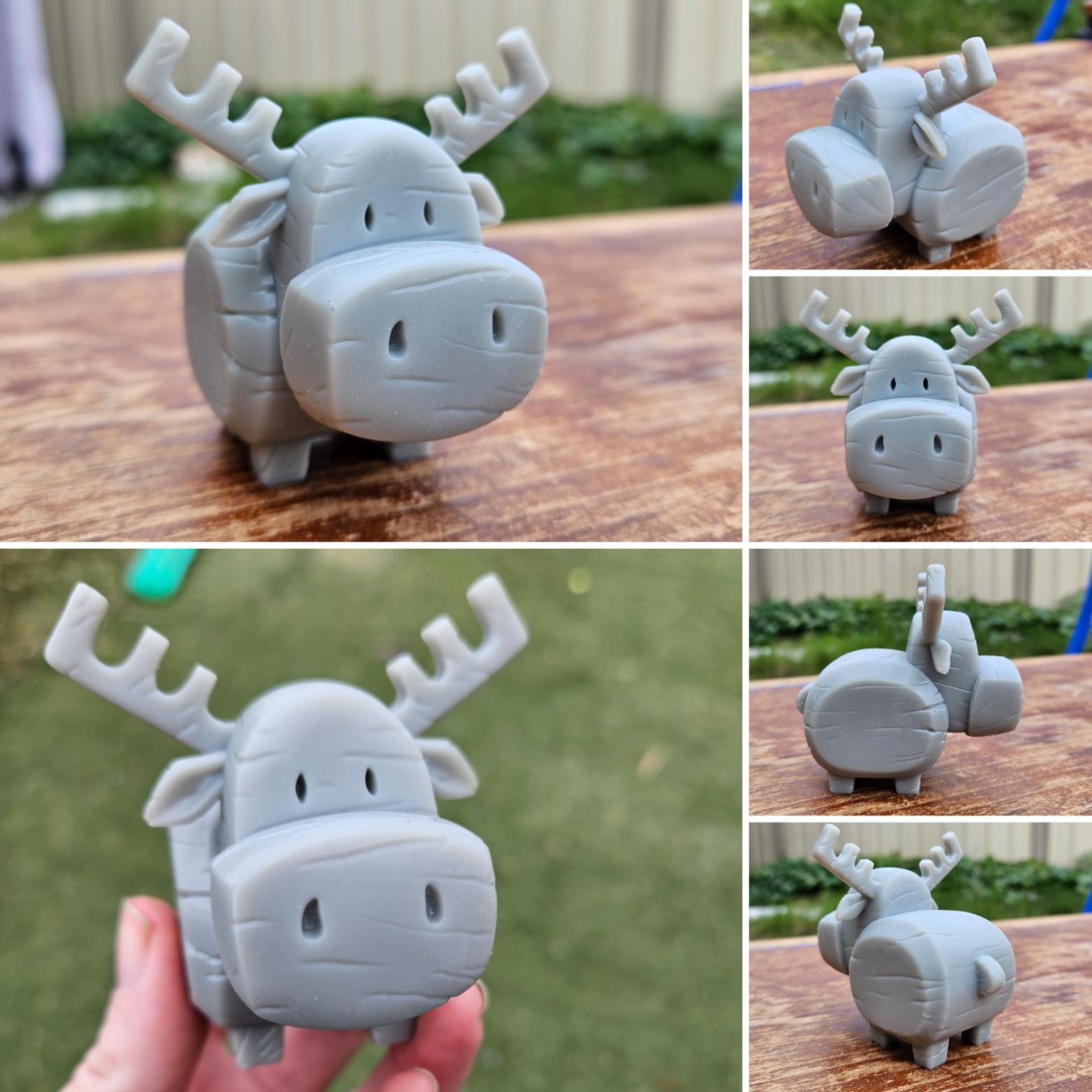 Little Carved Moose - Mitchels Vs Machines 3d model