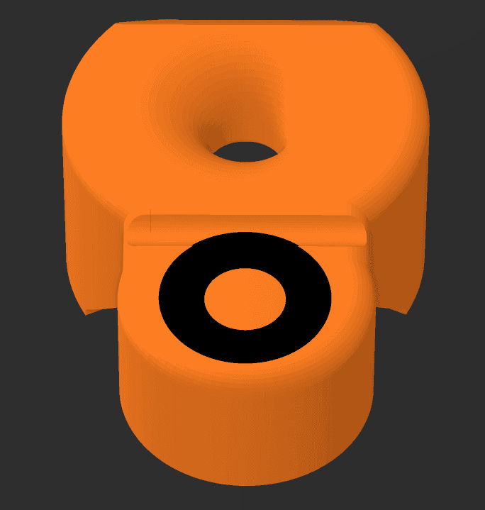 AMS Feed Protector Button (remix) 3d model