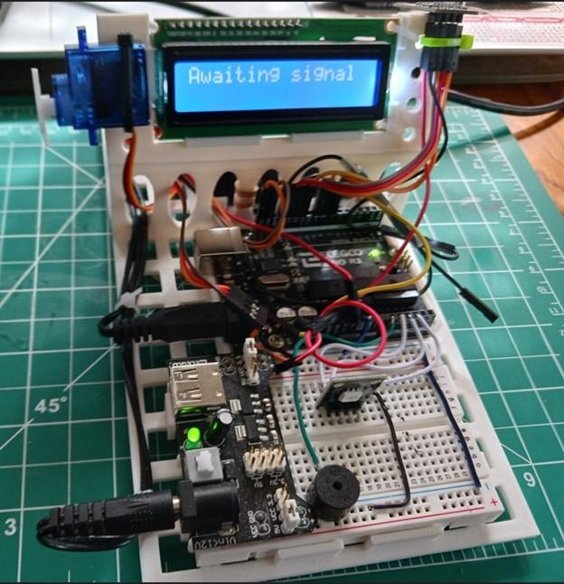 RF24 Remote With TFT LCD Touchscreen 3d model