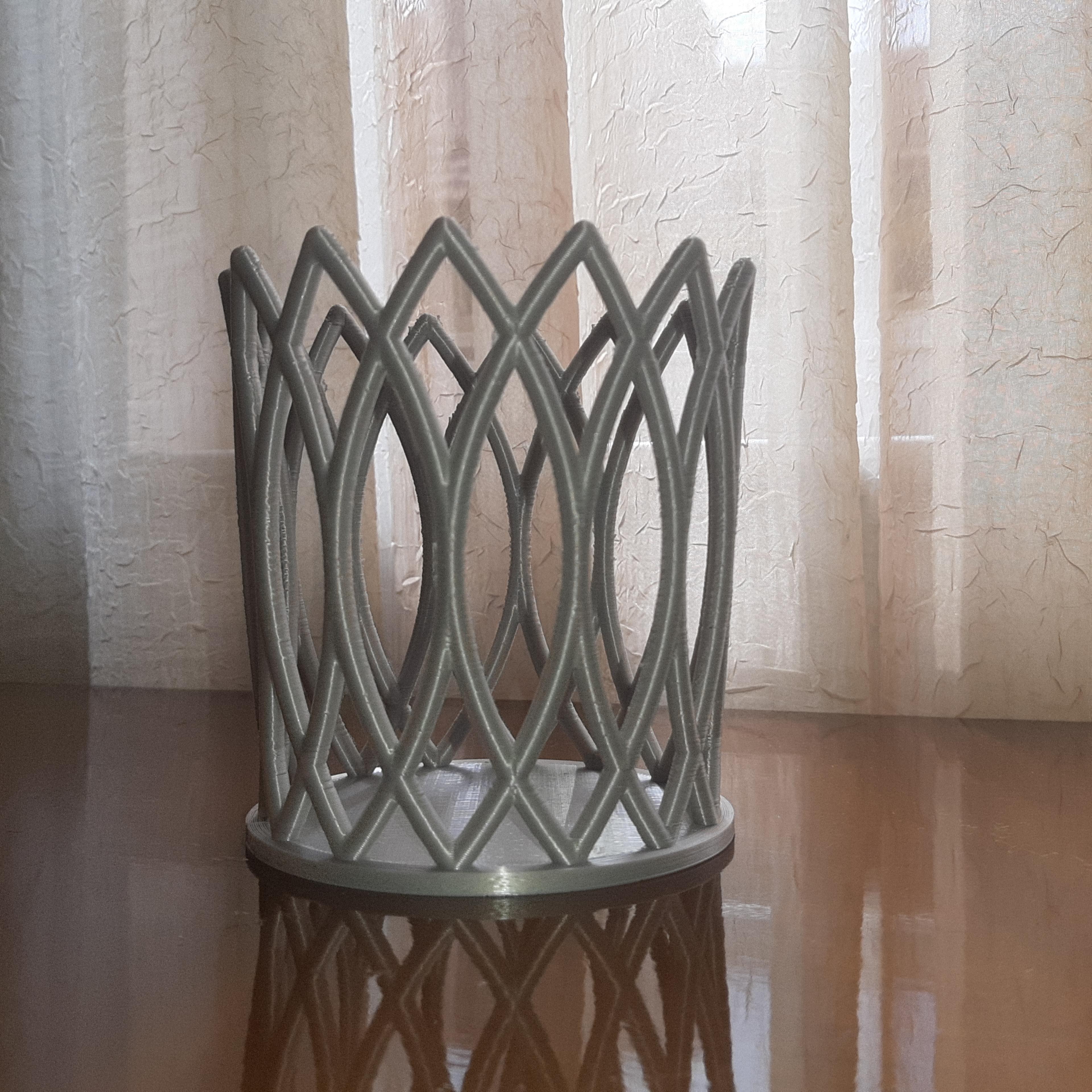 Palm Vase 3d model