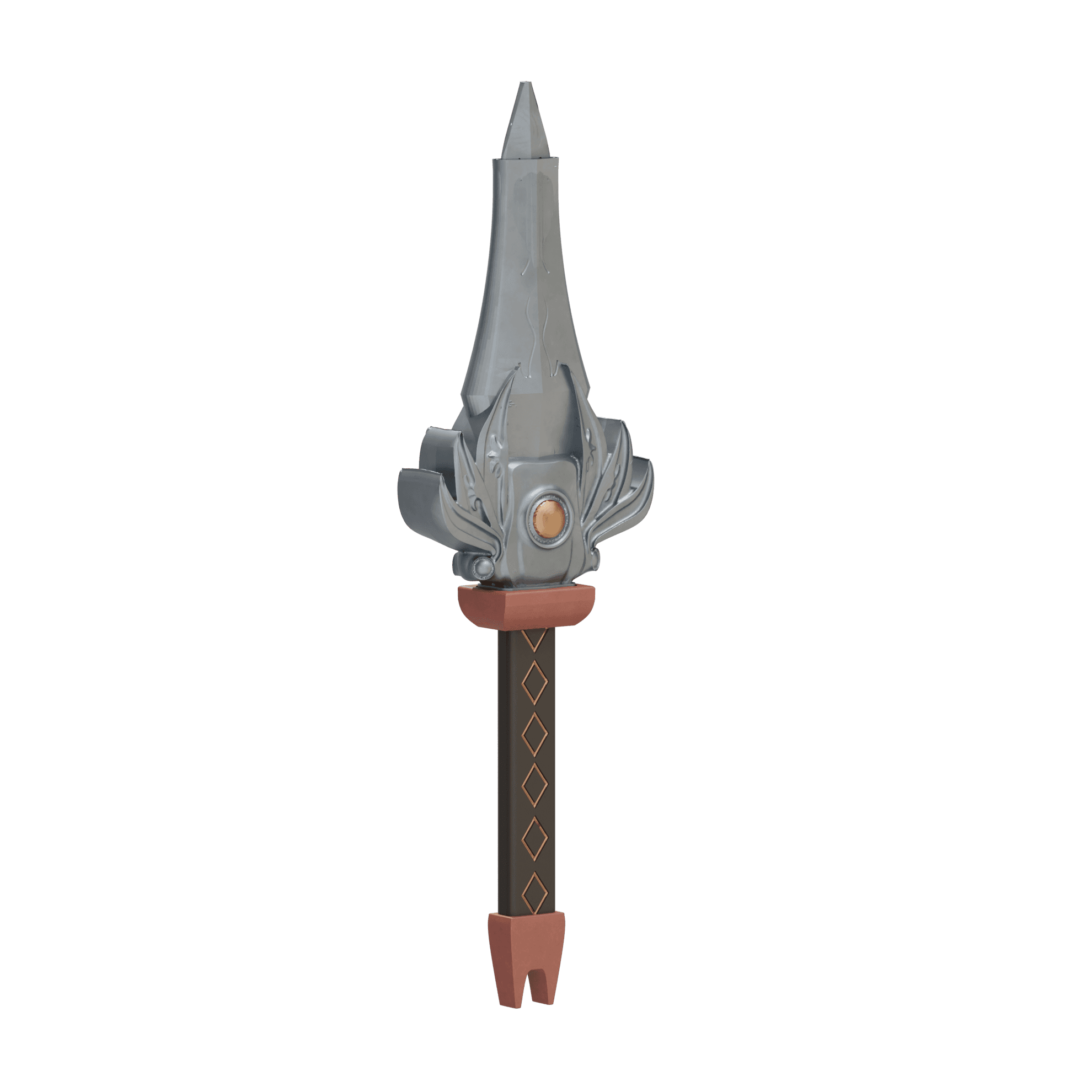 Red Ranger Collapsing Sword 3d model