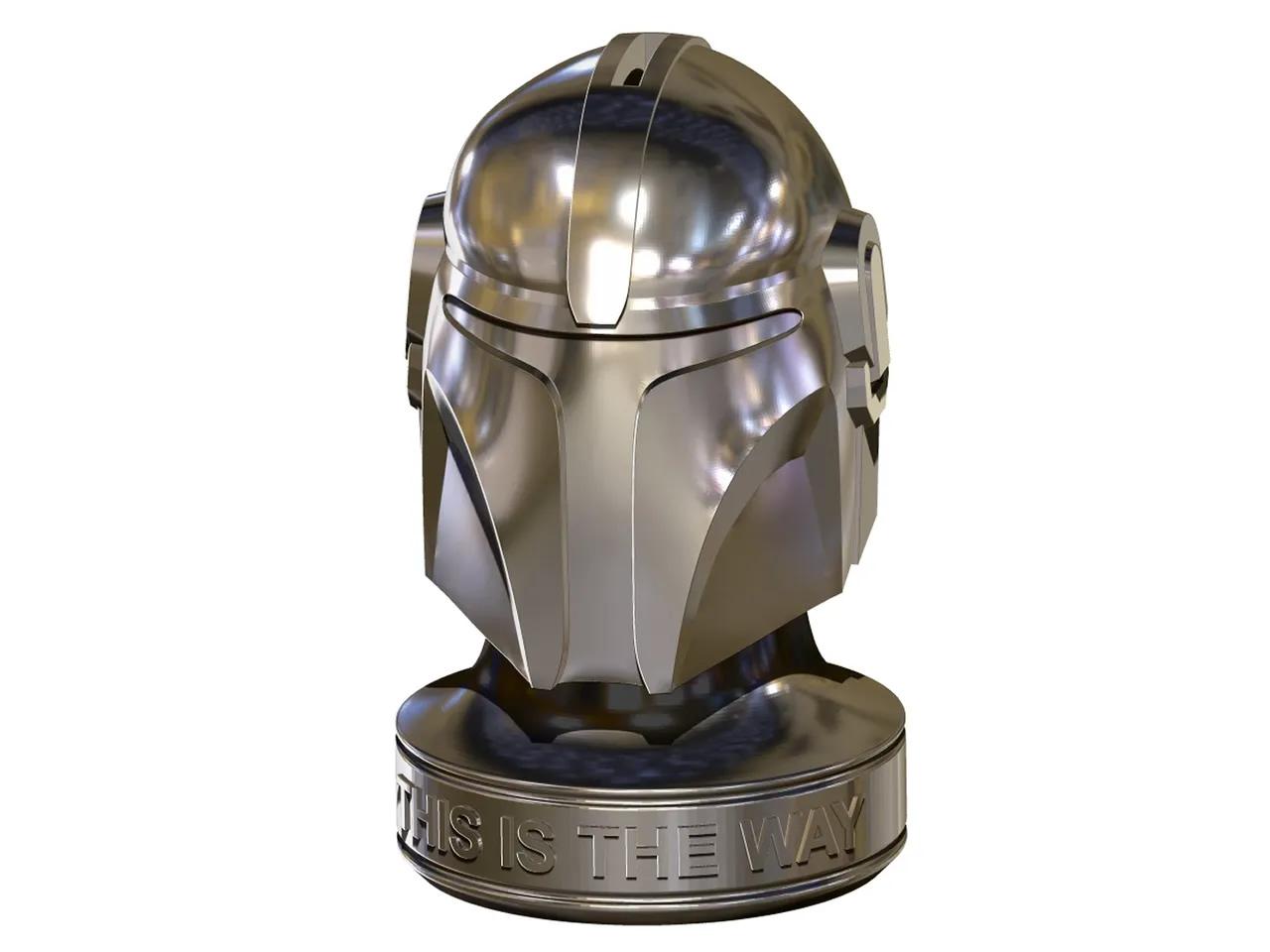 Mandalorian Piggy Bank - This is the way!!!! 3d model