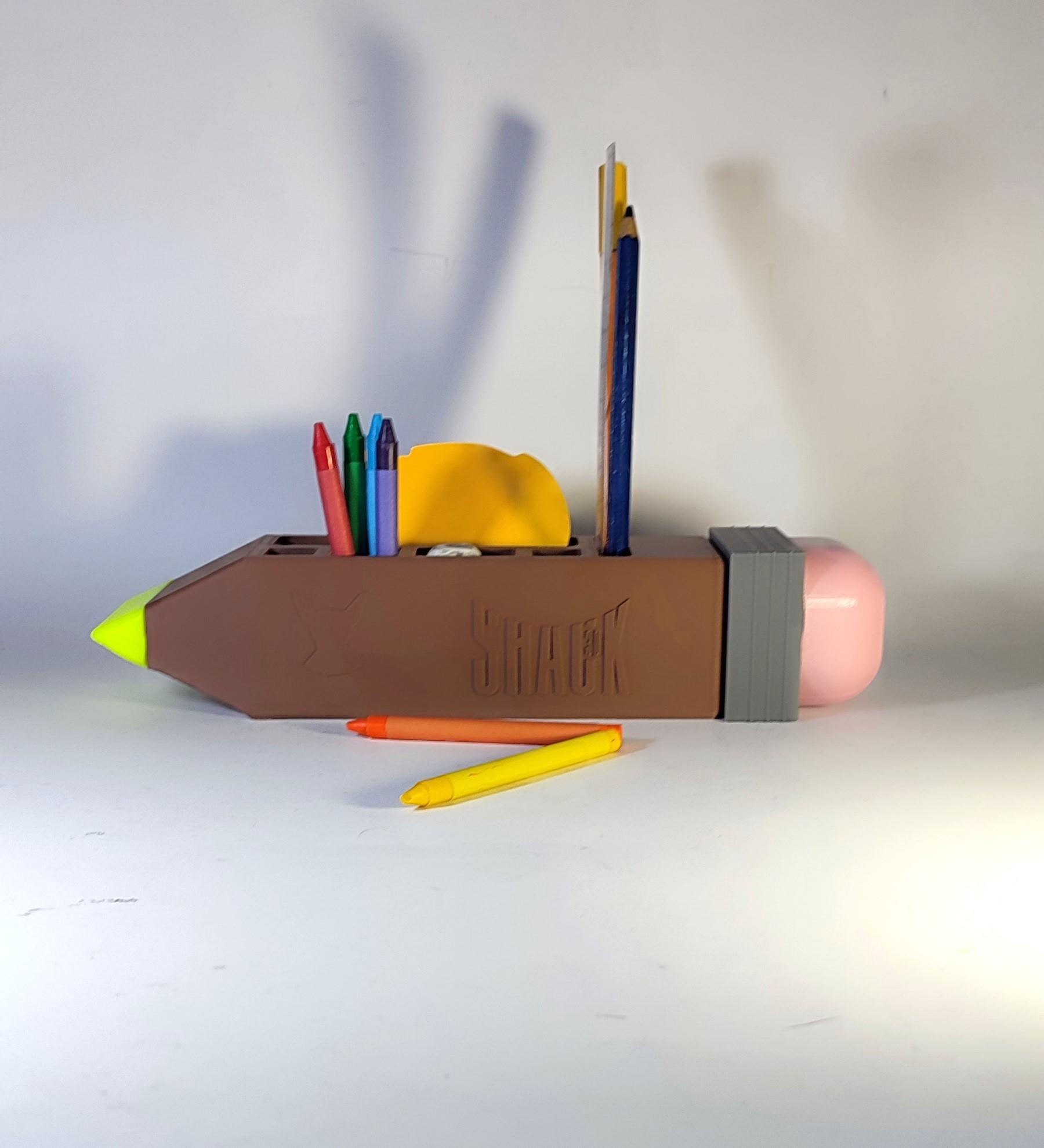 Pencil Shack3D 3d model