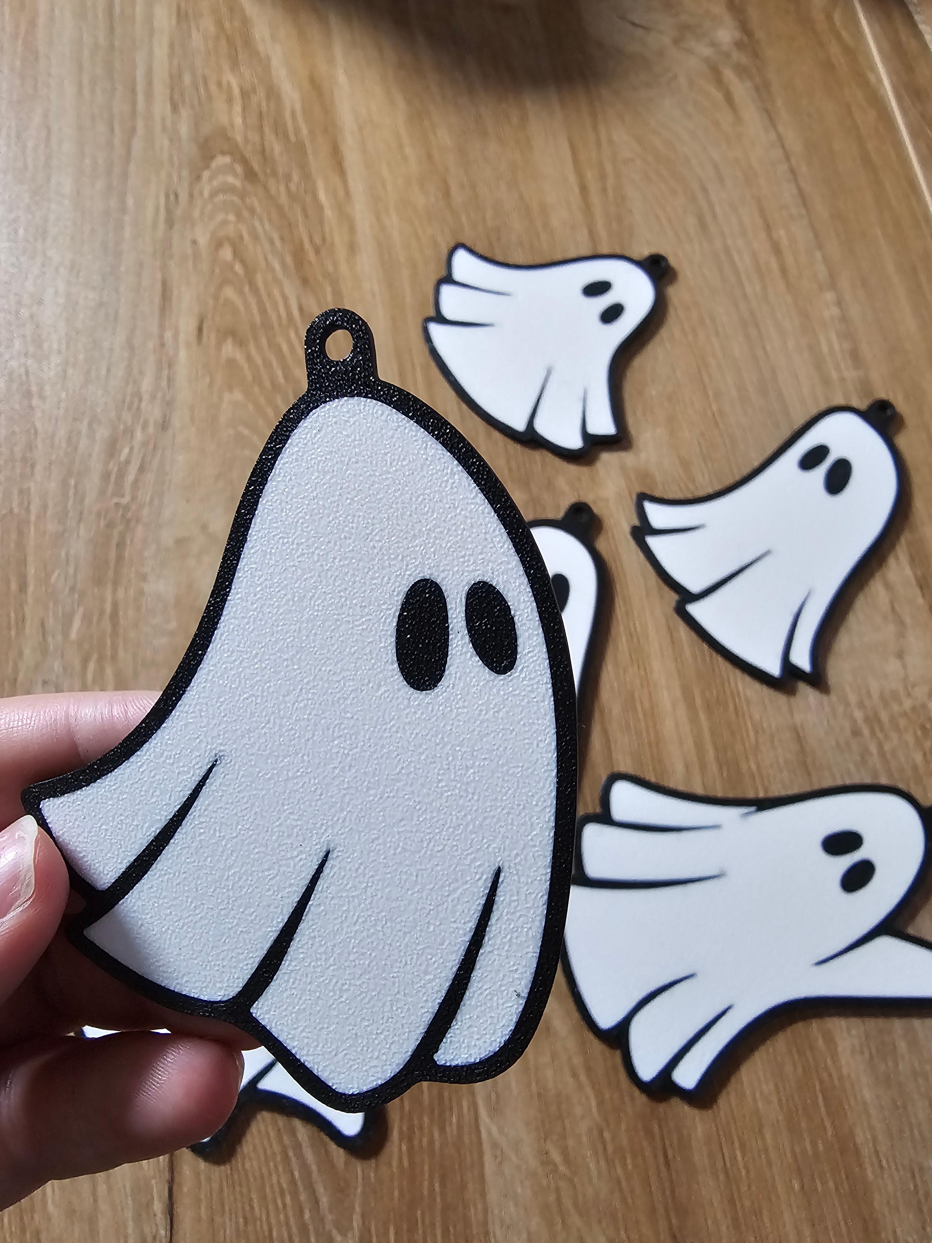 Ghost Keychain Set - AMS 3d model