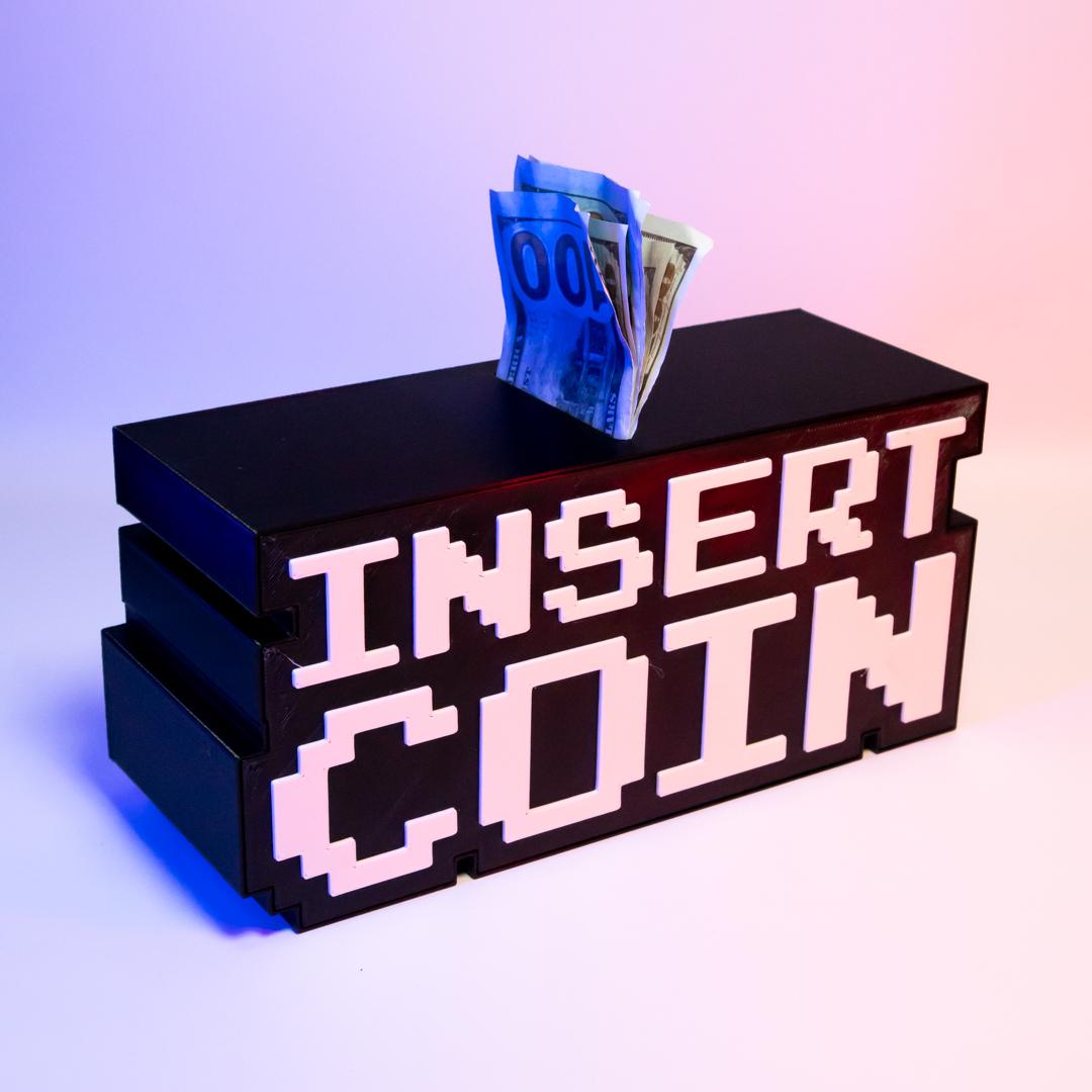 Insert Coin - Money Bank 3d model