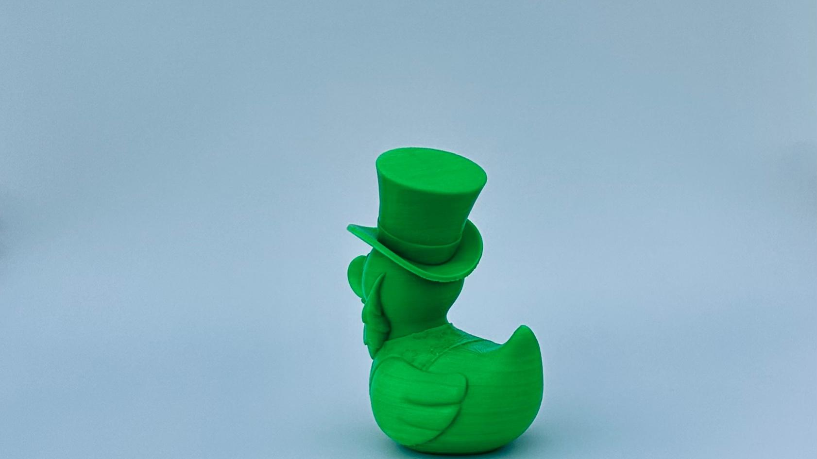 St. Patty's Leprechaun Duck (Single Color) 3d model