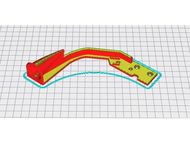 AnyCubic Kobra Max Filament Redirector 3d model