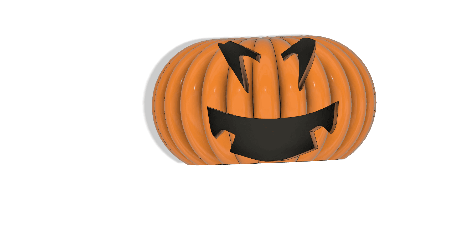 FRIGHTENING FRIENDS - Jack O Lantern #5 TOPPER, TOY, SPEED, RACING, GO FAST PUMPKIN, HALLOWEEN 	 3d model