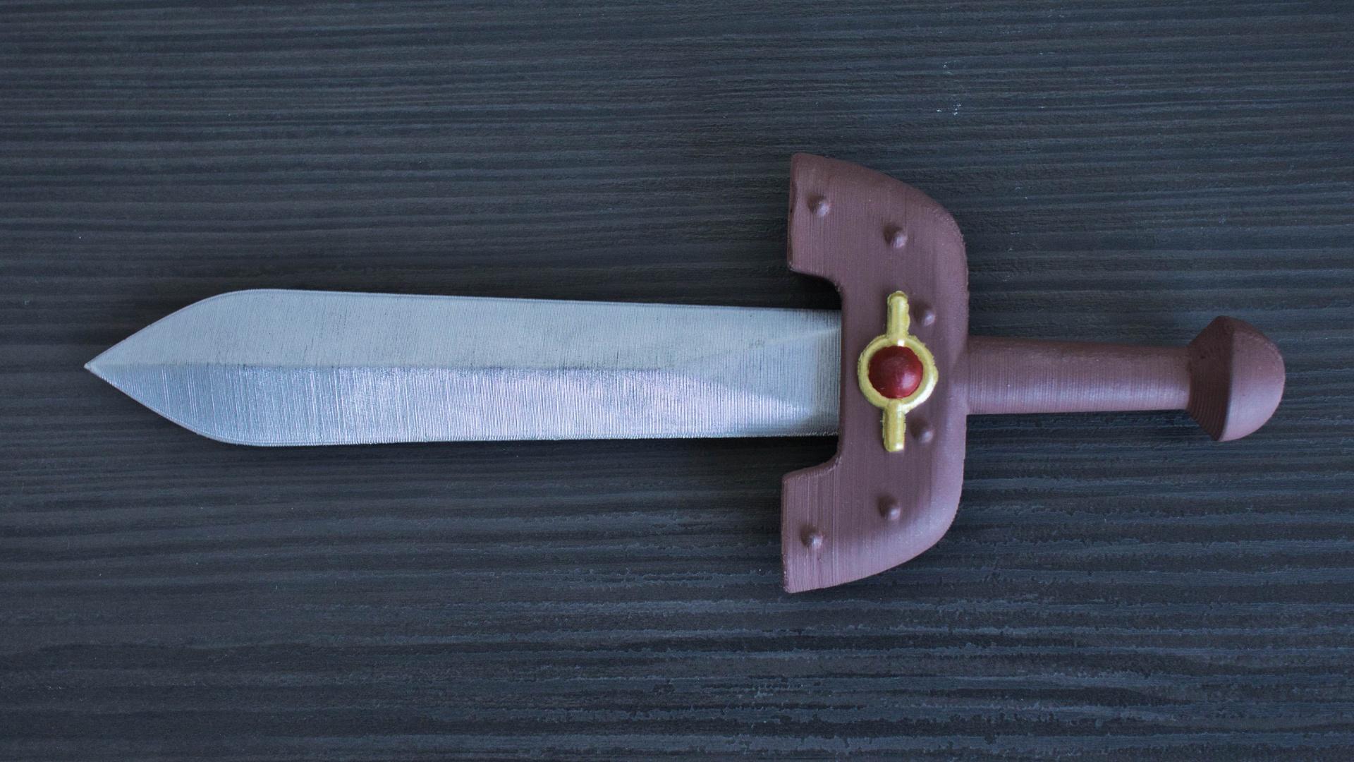 KOKIRI SWORD from Zelda OoT (Life Size)  3d model