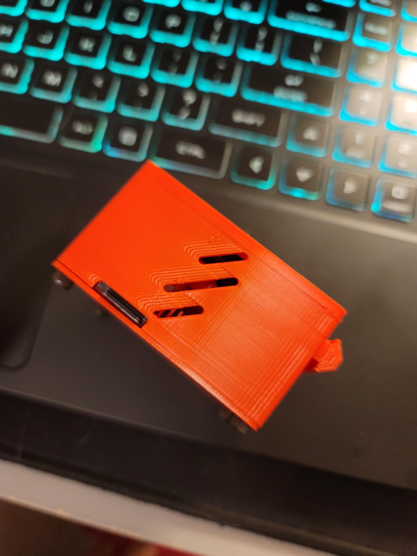 OrangePi Zero 2 Case w/ Fan and 2040 Extrusion Mount 3d model