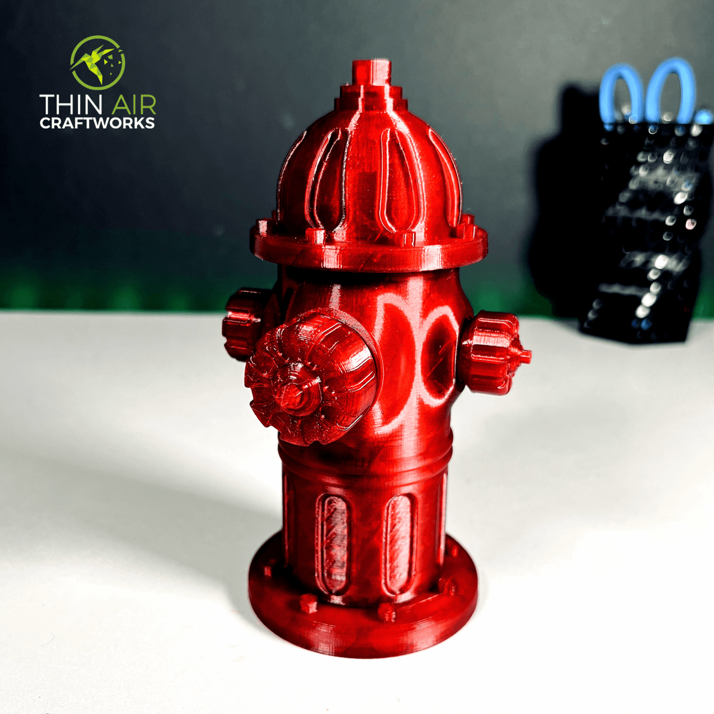 Fire Hydrant Stash Container 3d model