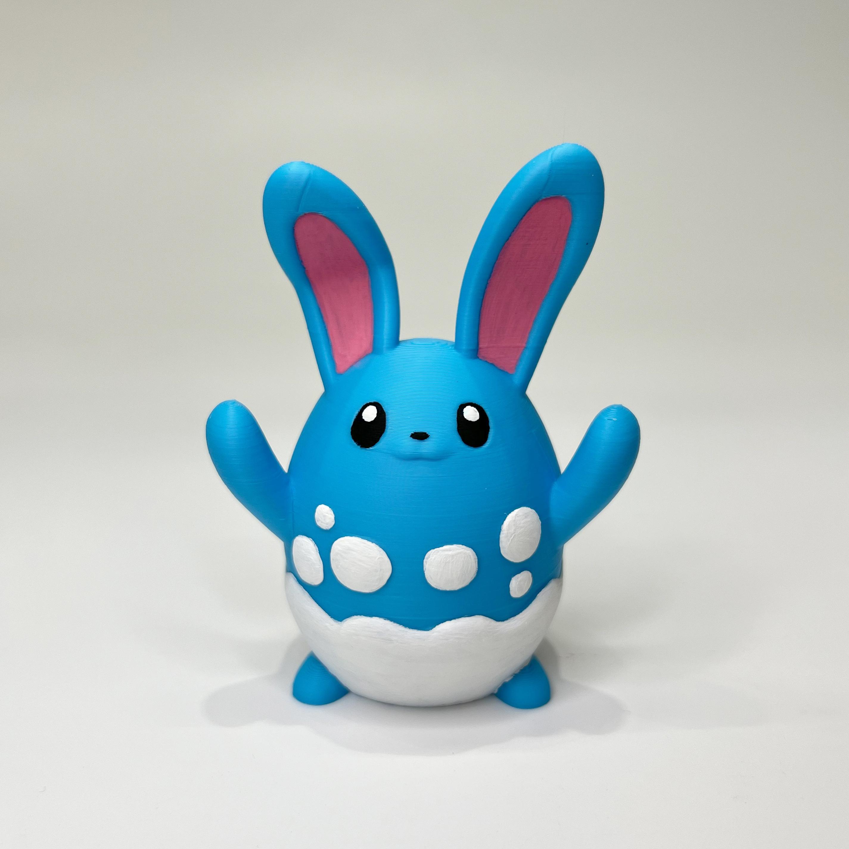 Azumarill (Easy Print No Supports) 3d model