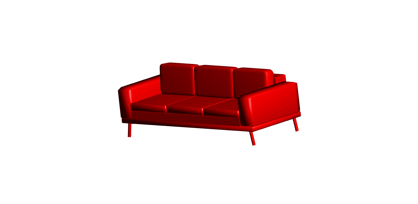 sofa.obj 3d model