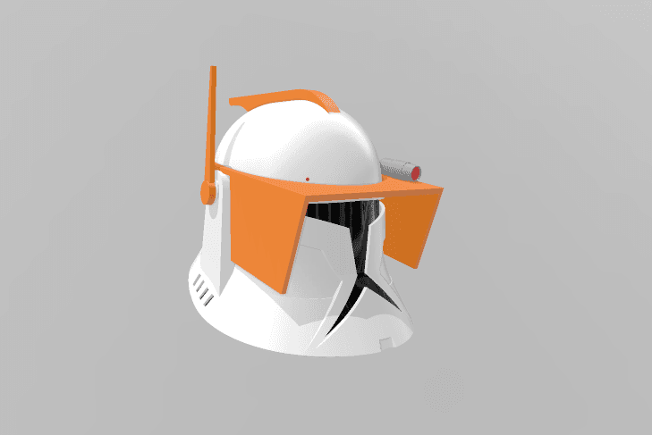 Phase 1 Commander Cody(Animated style) 3d model