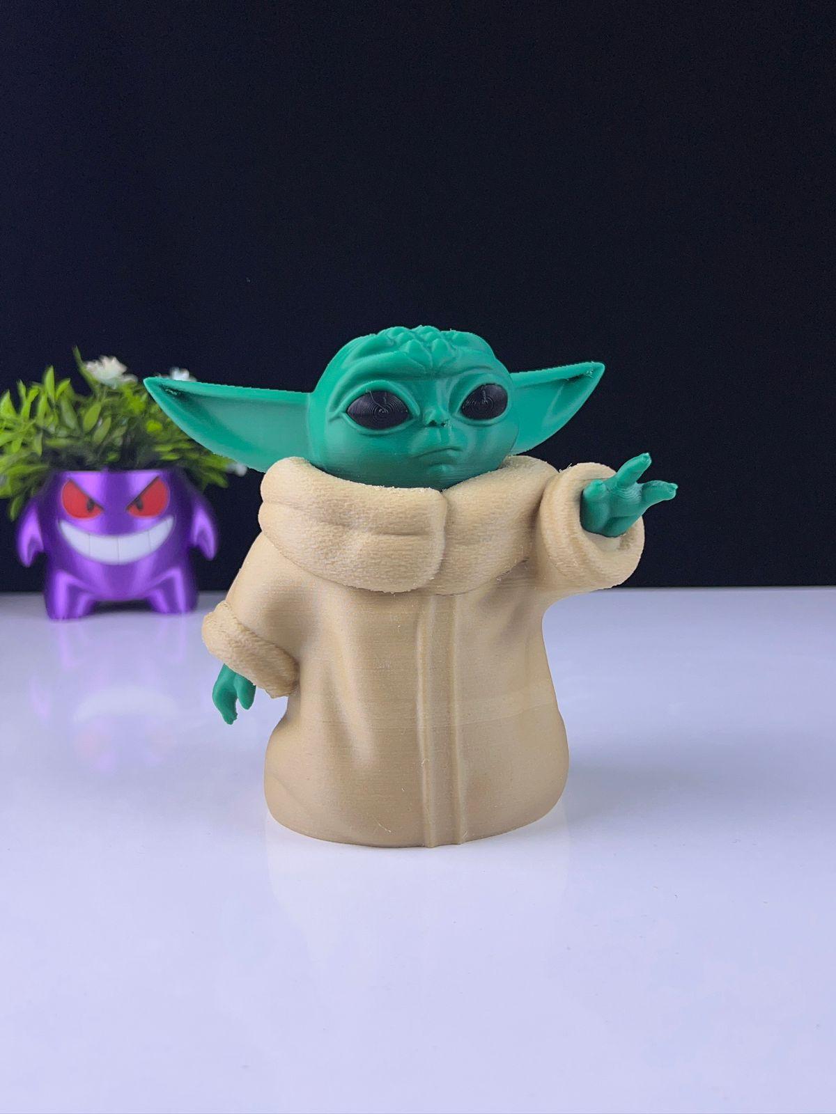 Baby Yoda - Multipart 3d model