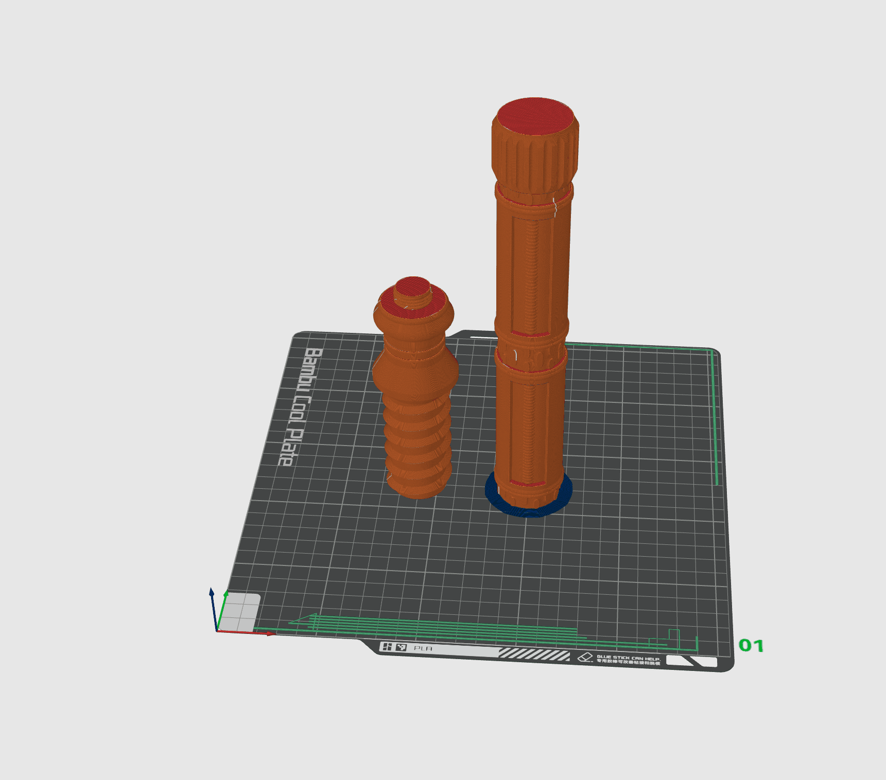 Pool Noodle Lightsaber 9 3d model