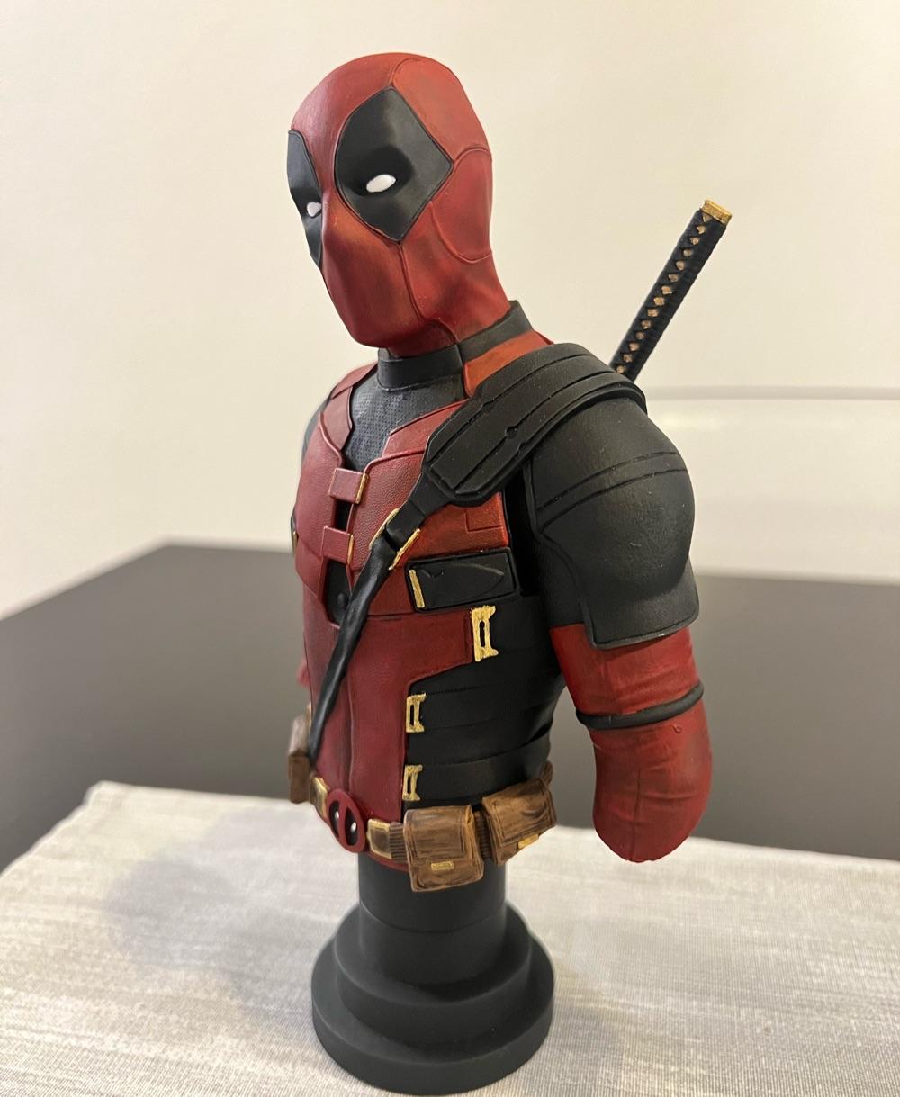 Deadpool bust (Pre-Supported) 3d model