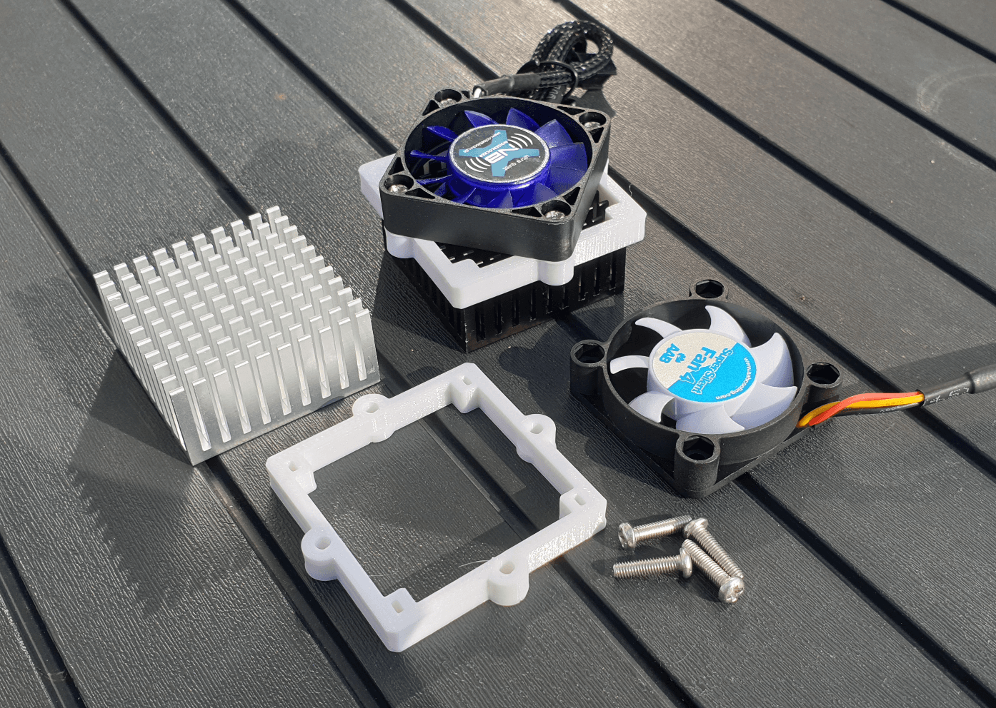 Heatsink Fan 40mm Frame.stl 3d model