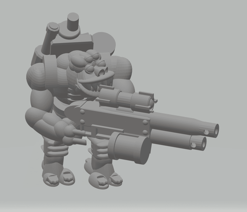 FHW: Zorblin Snippa Basic  3d model