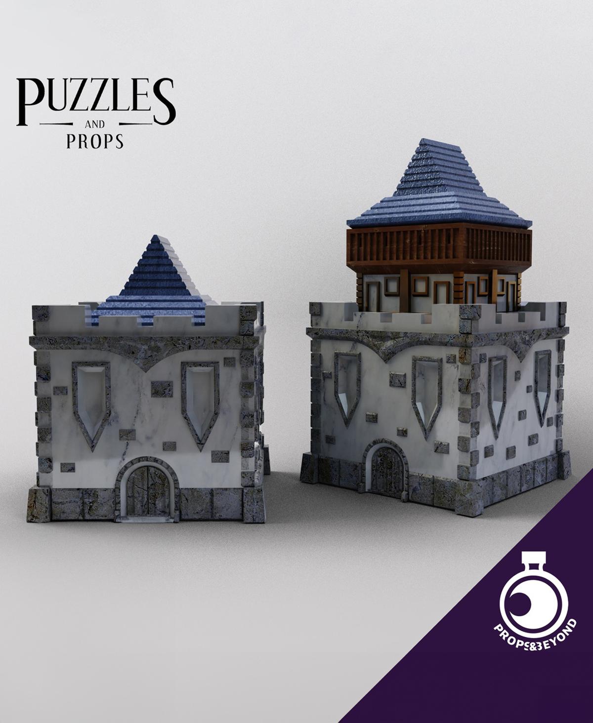 Instant Fortress 3d model