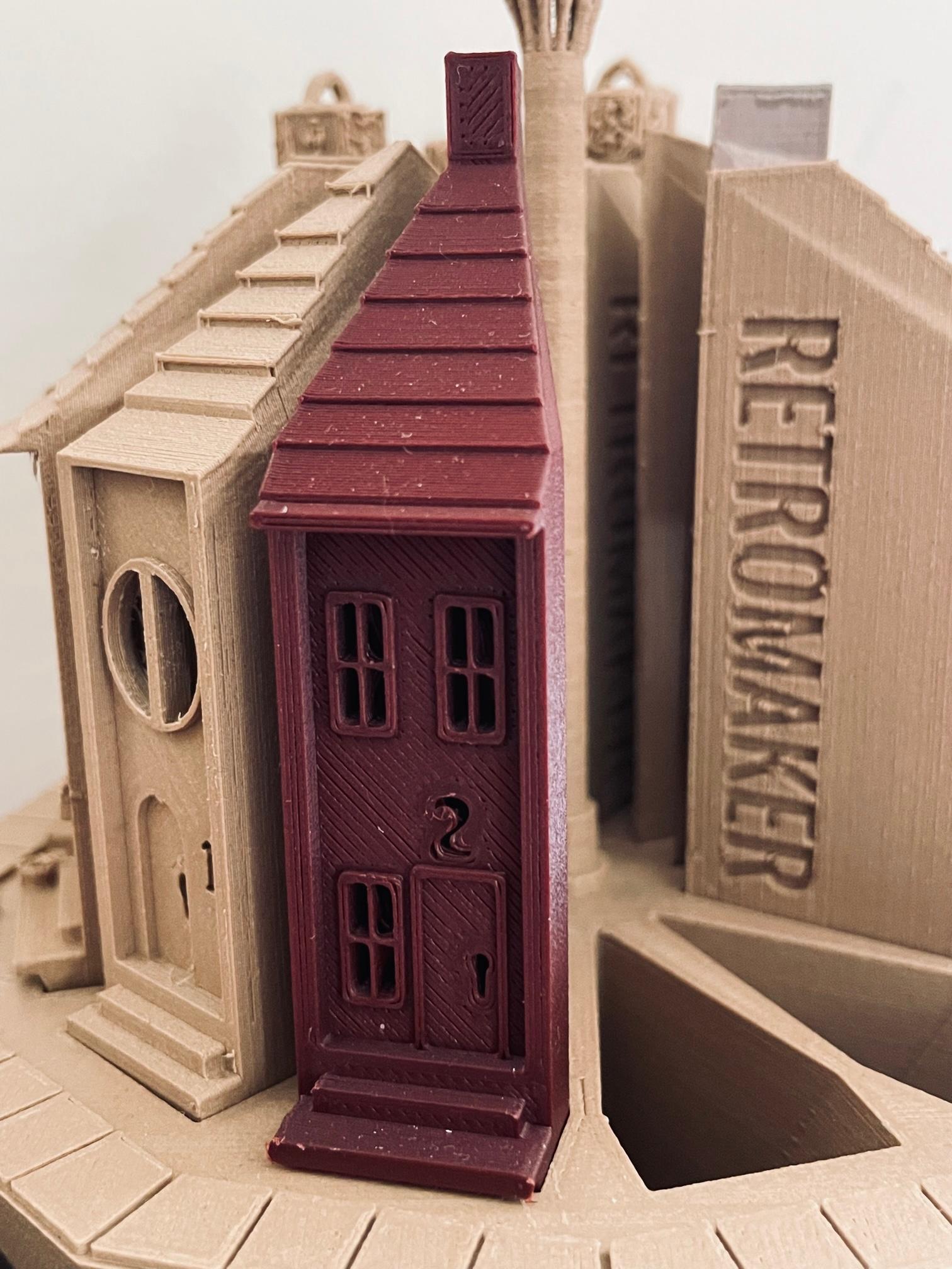 Wedge House #2 3d model