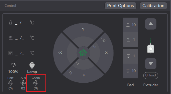 Bambu Lab P1P Dual Aux Fan 3d model