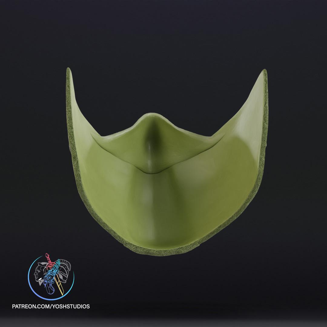 Reptile Mortal Kombat 1 Mask 3D Print File STL 3d model