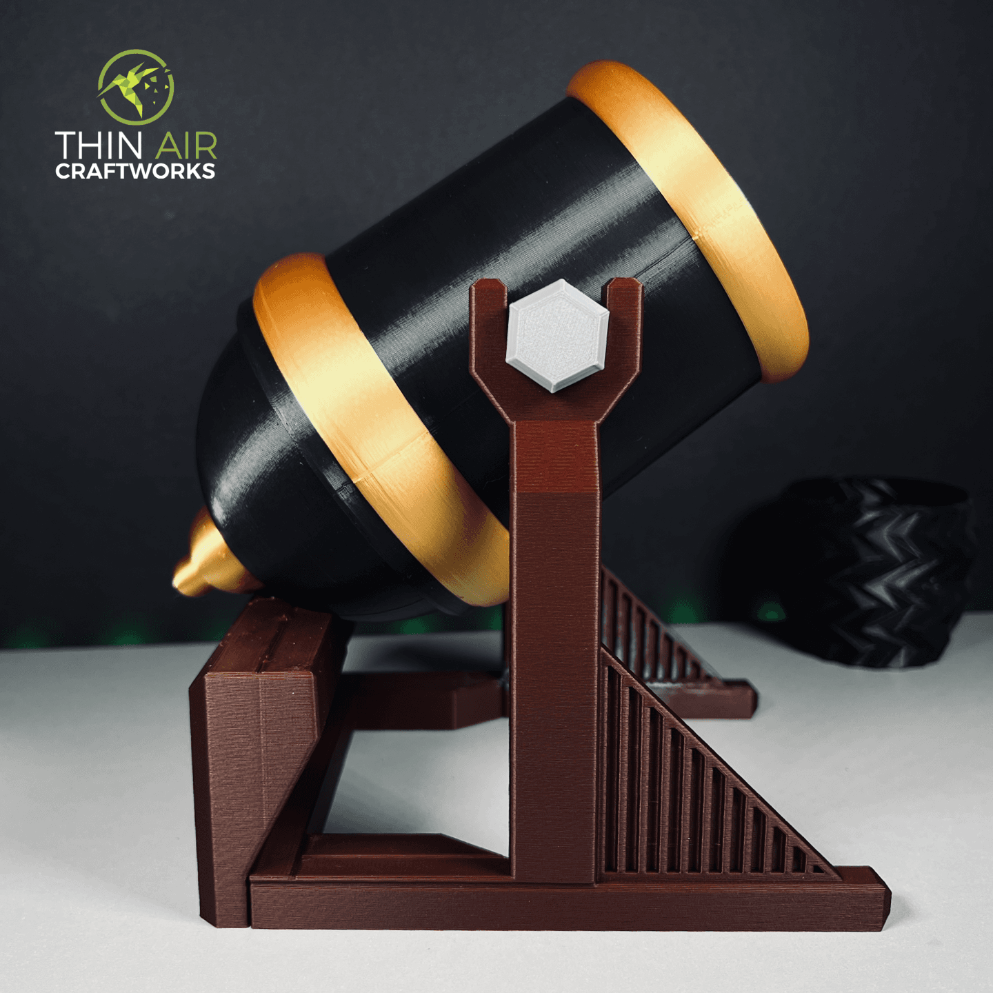 CANnon Cup Holder - Thangs Workspace Design Challenge 3d model