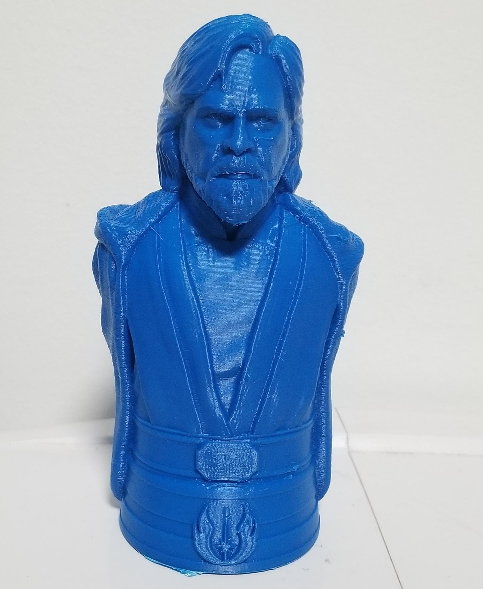 Luke Skywalker Bust (Pre-Supported) 3d model