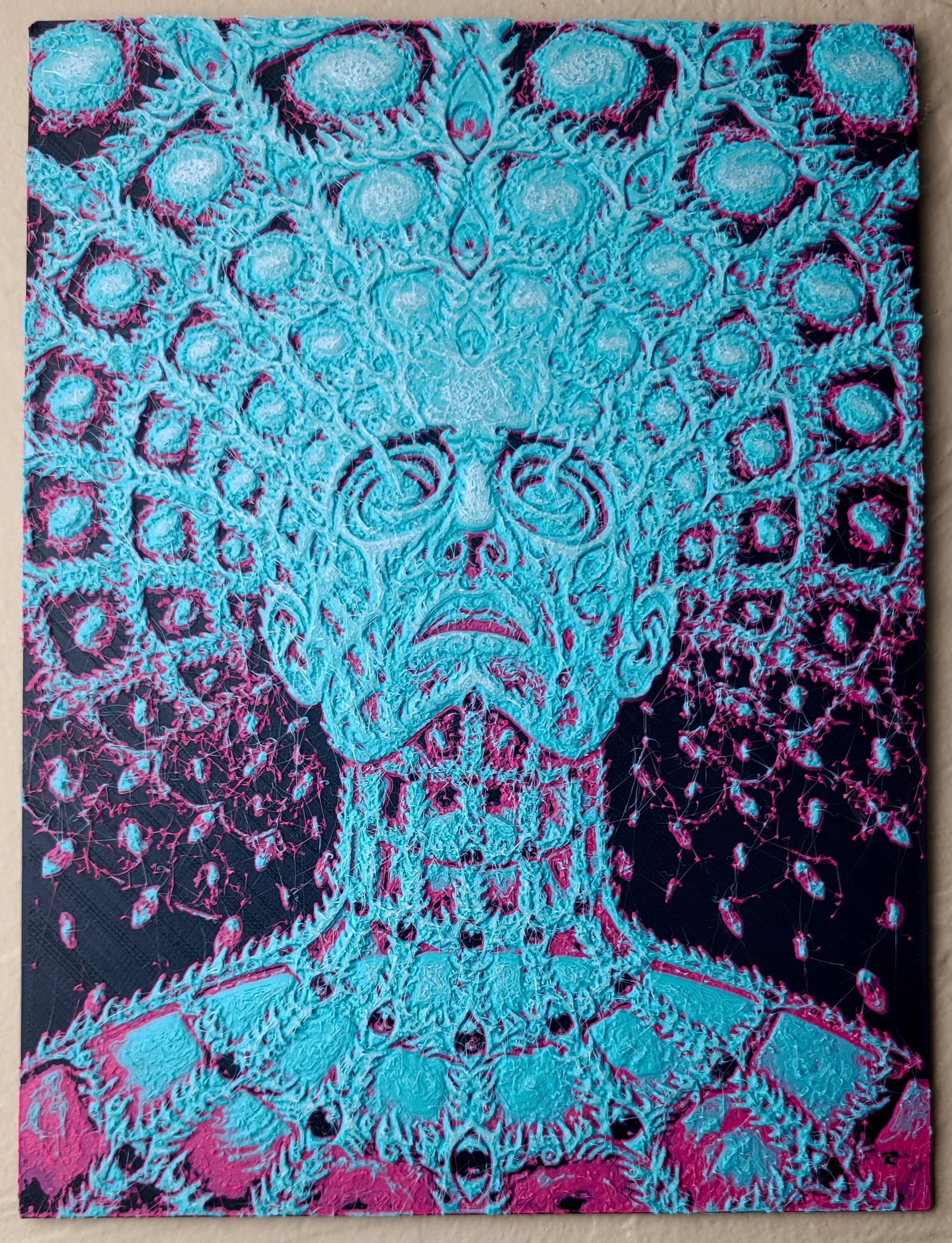 Tool Band Art - Alex Grey 3d model