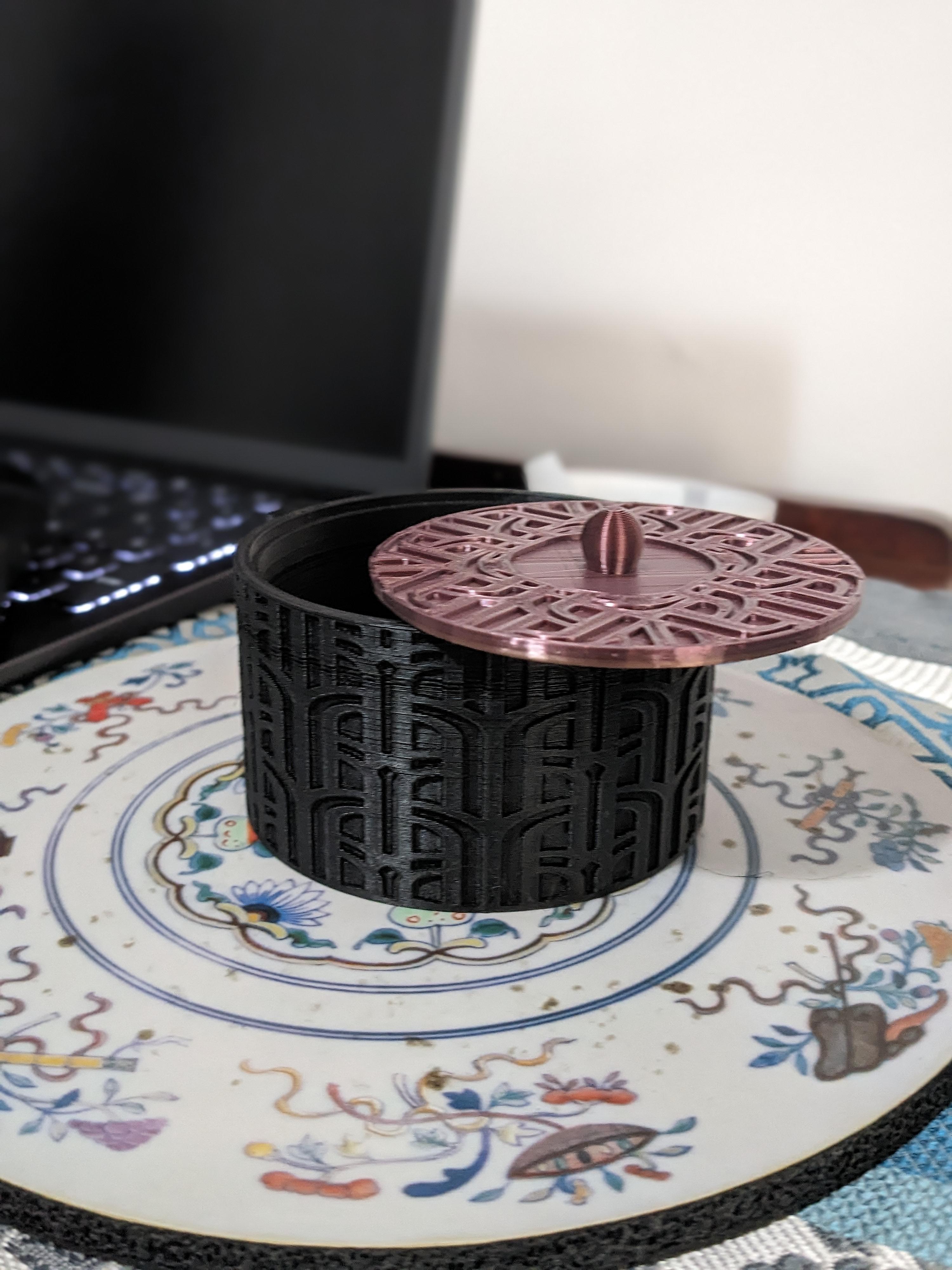 Small Ornate Box 3d model