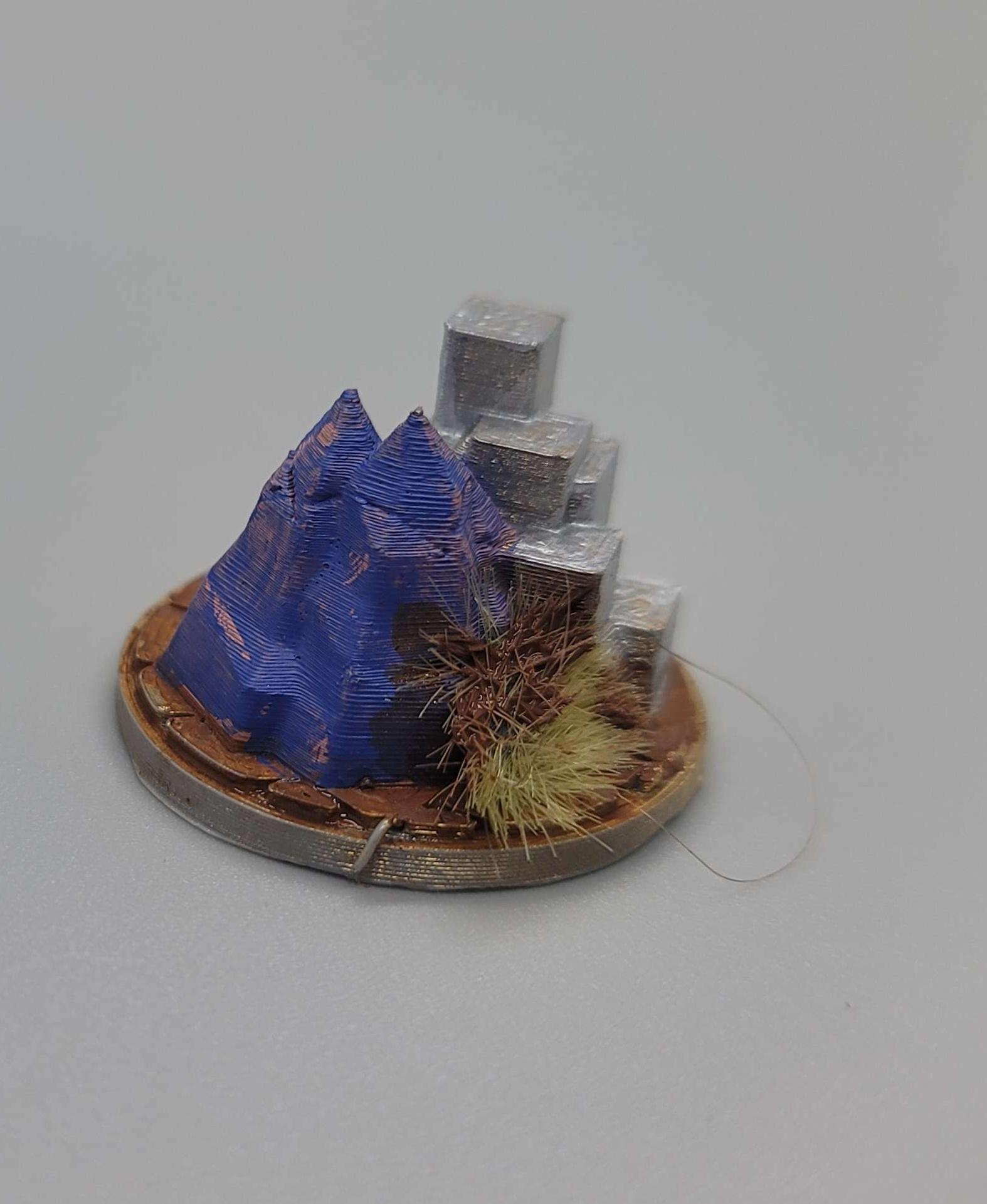 FHW: terrain marker 3d model