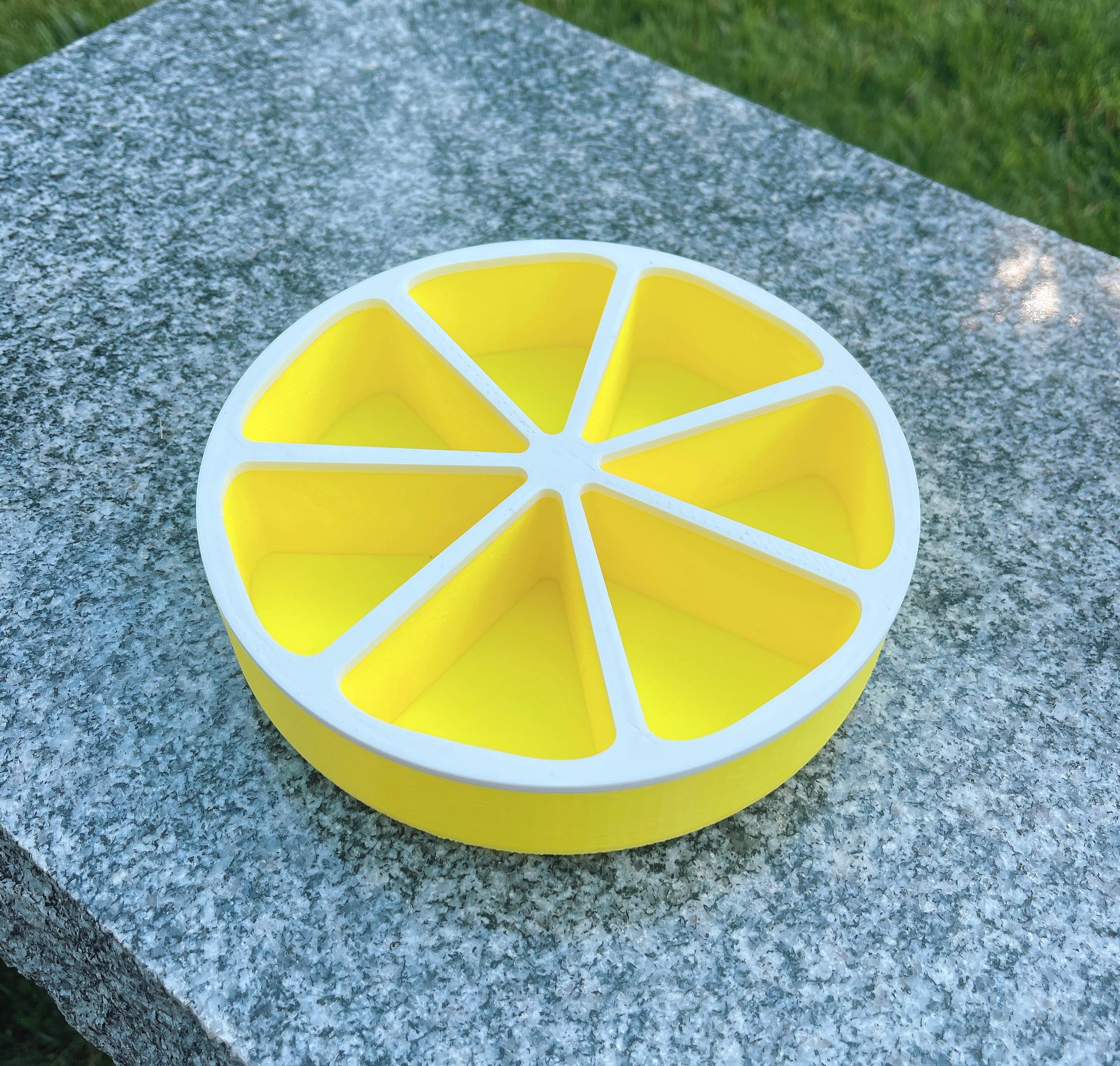 Lemon Trinket Tray 3d model