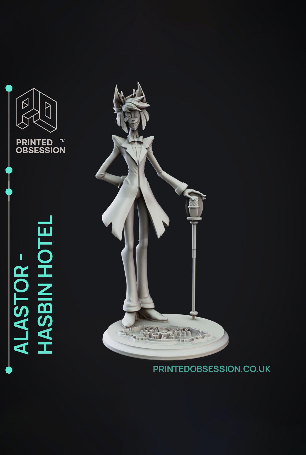 Alastor - Hasbin Hotel - Fanart 3d model