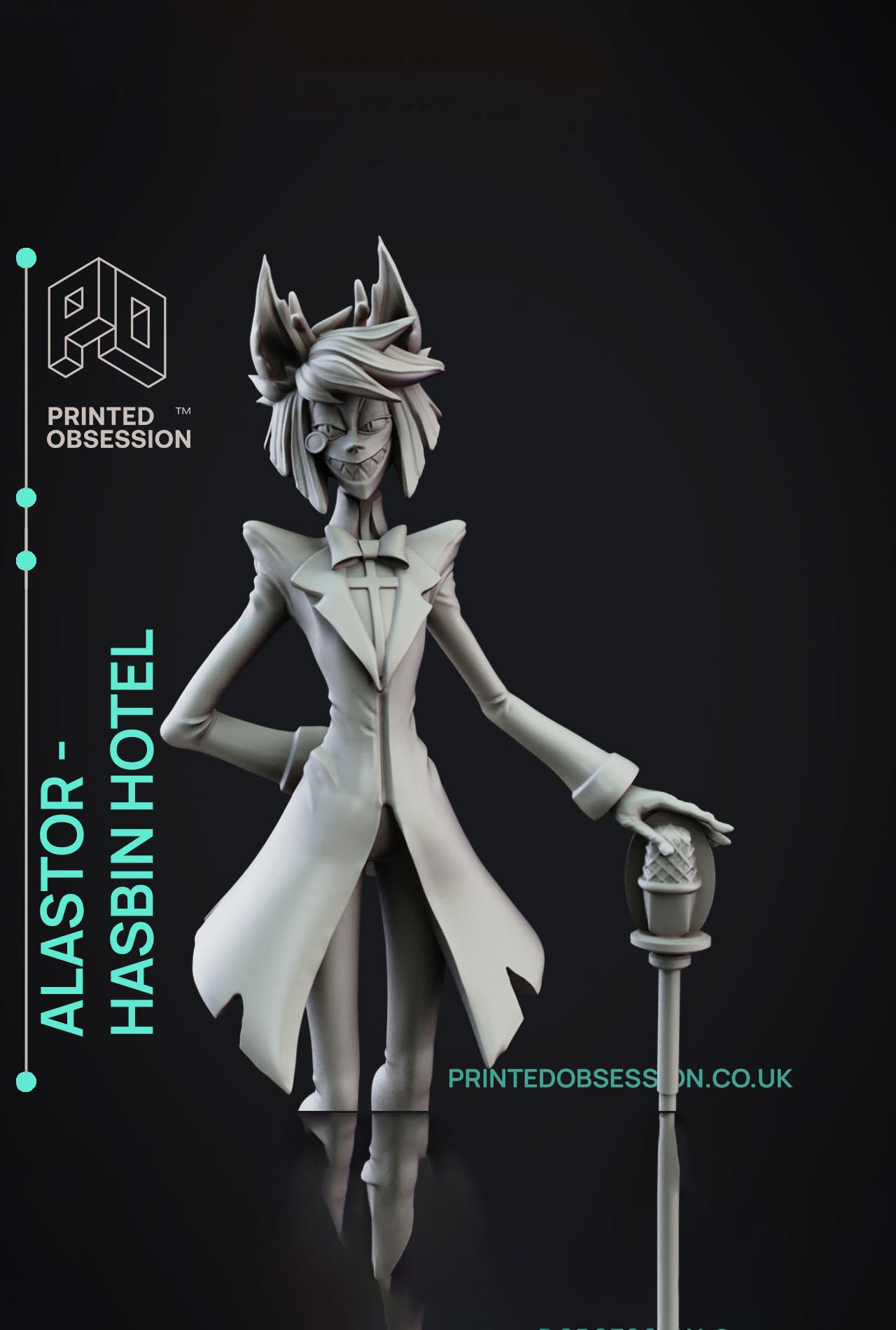 Alastor - Hasbin Hotel - Fanart 3d model