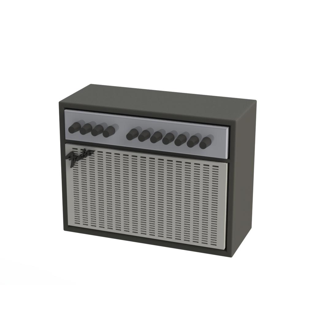 Fender Guitar Amplifier Amp Replica 3d model