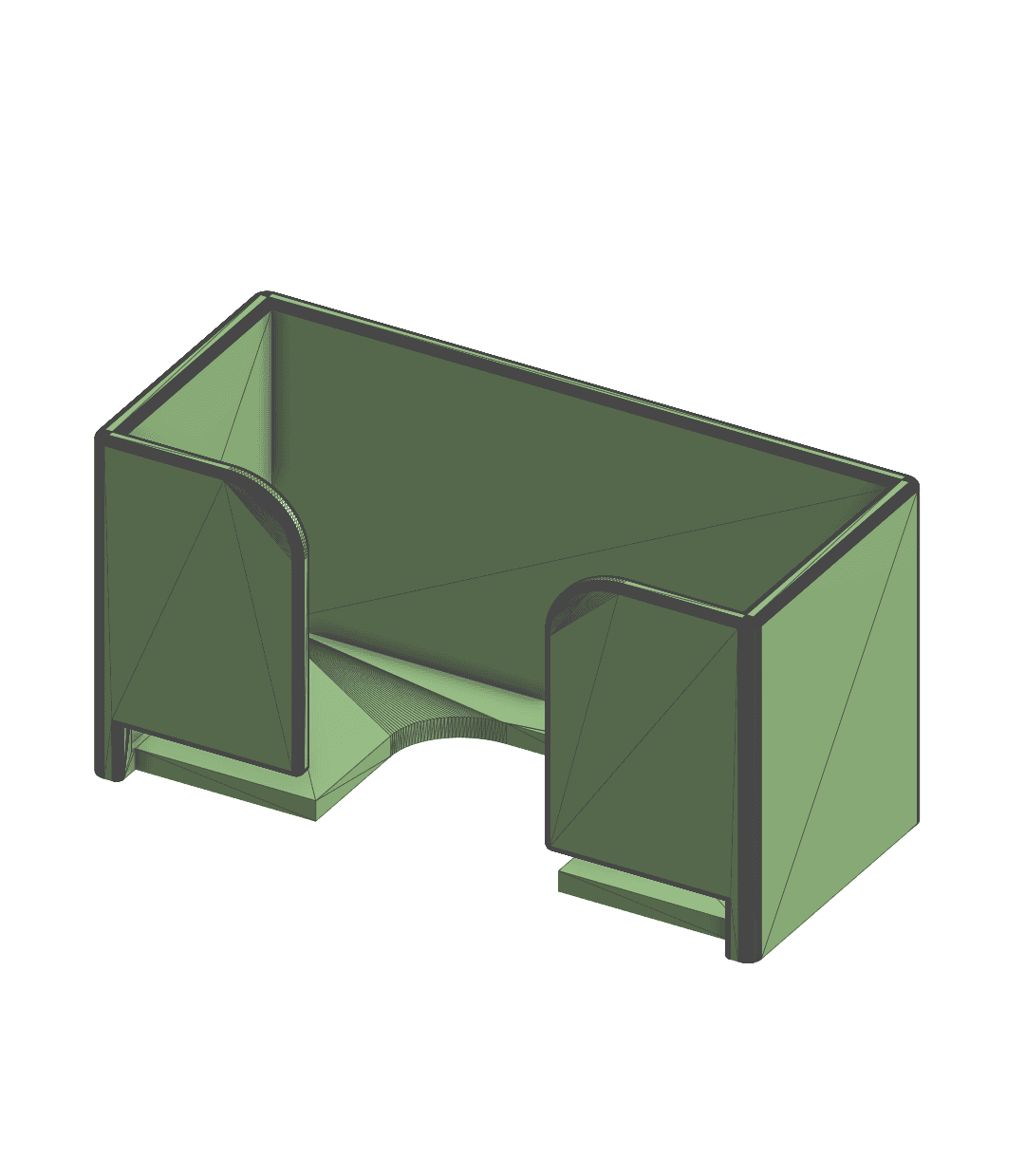 Multiboard Optimized Bed Scraper - Small Razor Holder 3d model